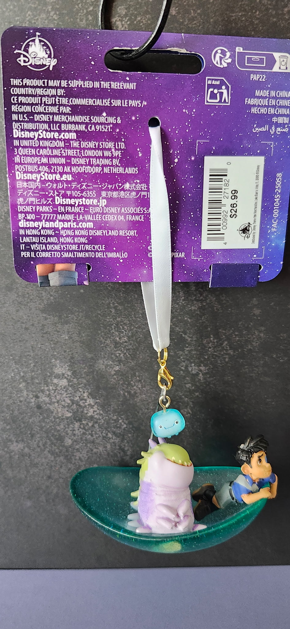 Disney•Pixar Elio Ornament – 3.5" Wide