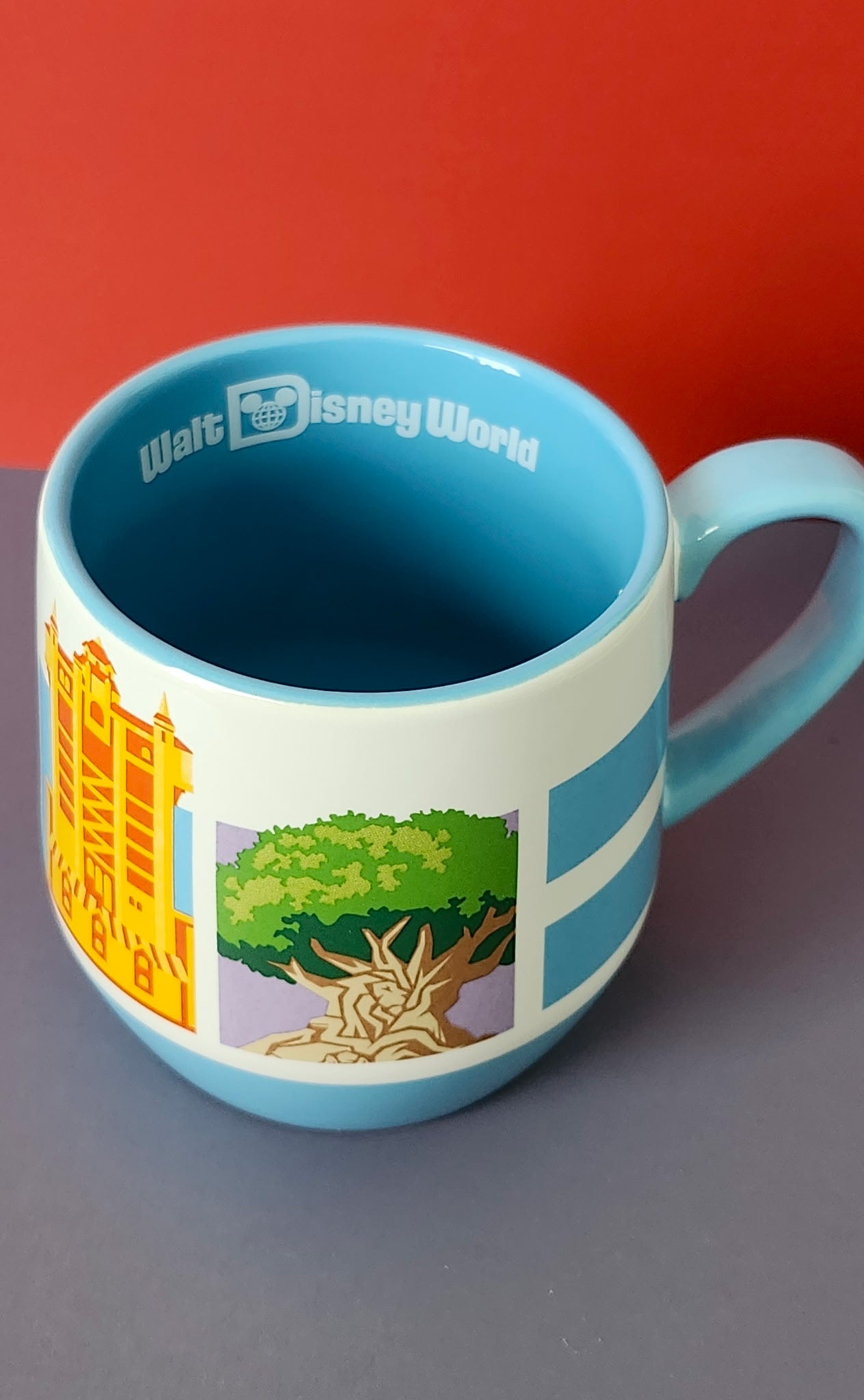 Walt Disney World Four Parks Icons Coffee Mug – 16 oz. Stoneware