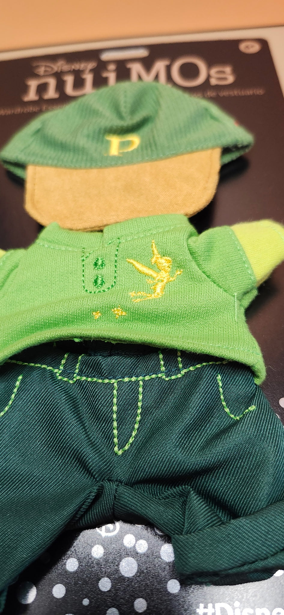 Disney nuiMOs Peter Pan Outfit Wardrobe Essentials NWT Tinker Bell Hat