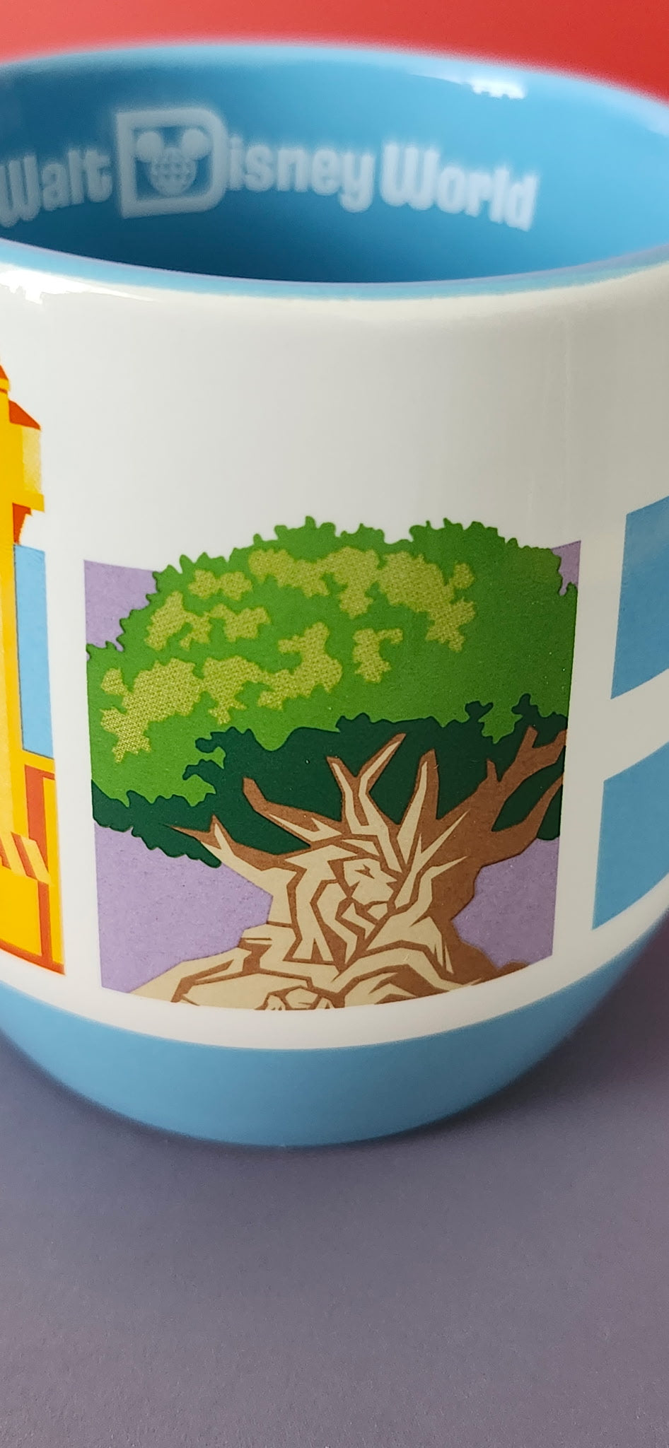 Walt Disney World Four Parks Icons Coffee Mug – 16 oz. Stoneware