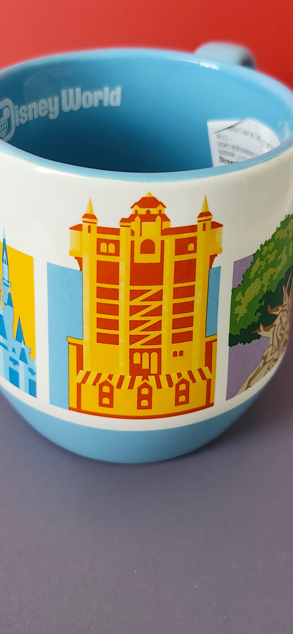 Walt Disney World Four Parks Icons Coffee Mug – 16 oz. Stoneware