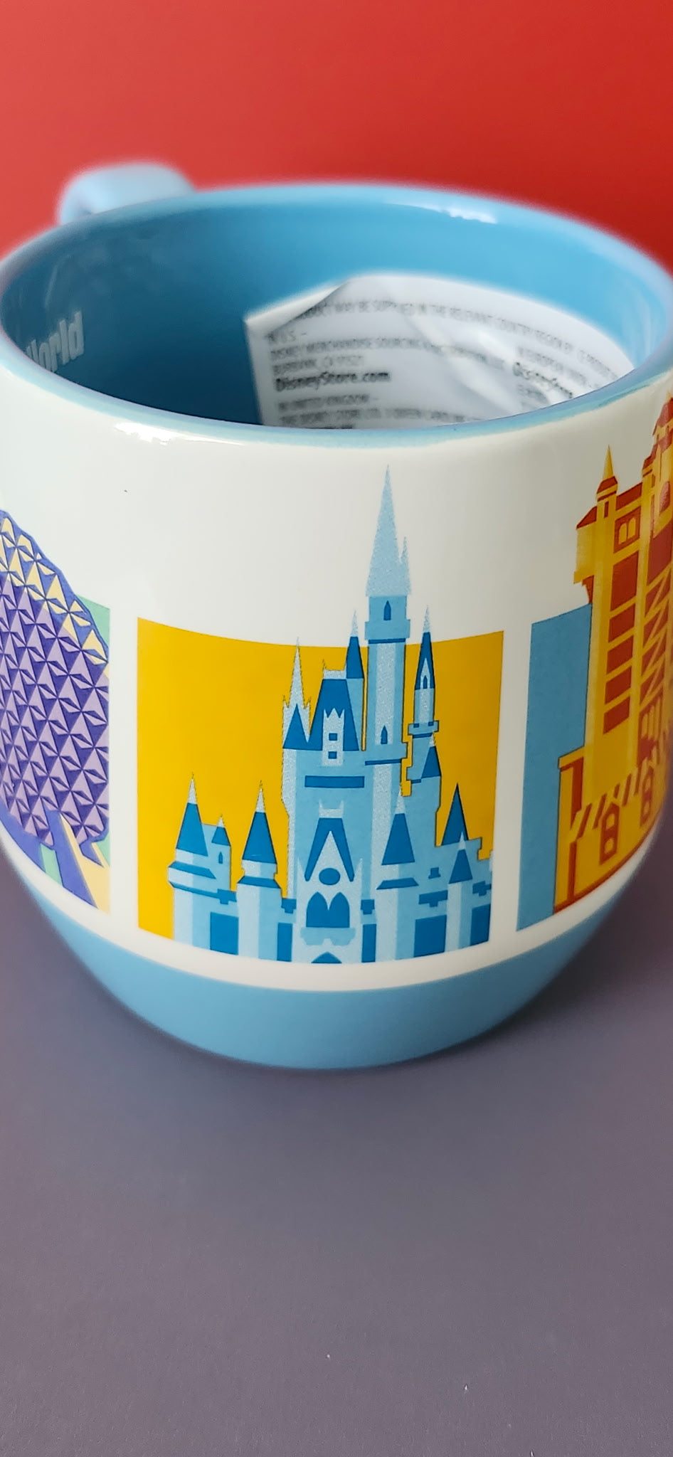 Walt Disney World Four Parks Icons Coffee Mug – 16 oz. Stoneware