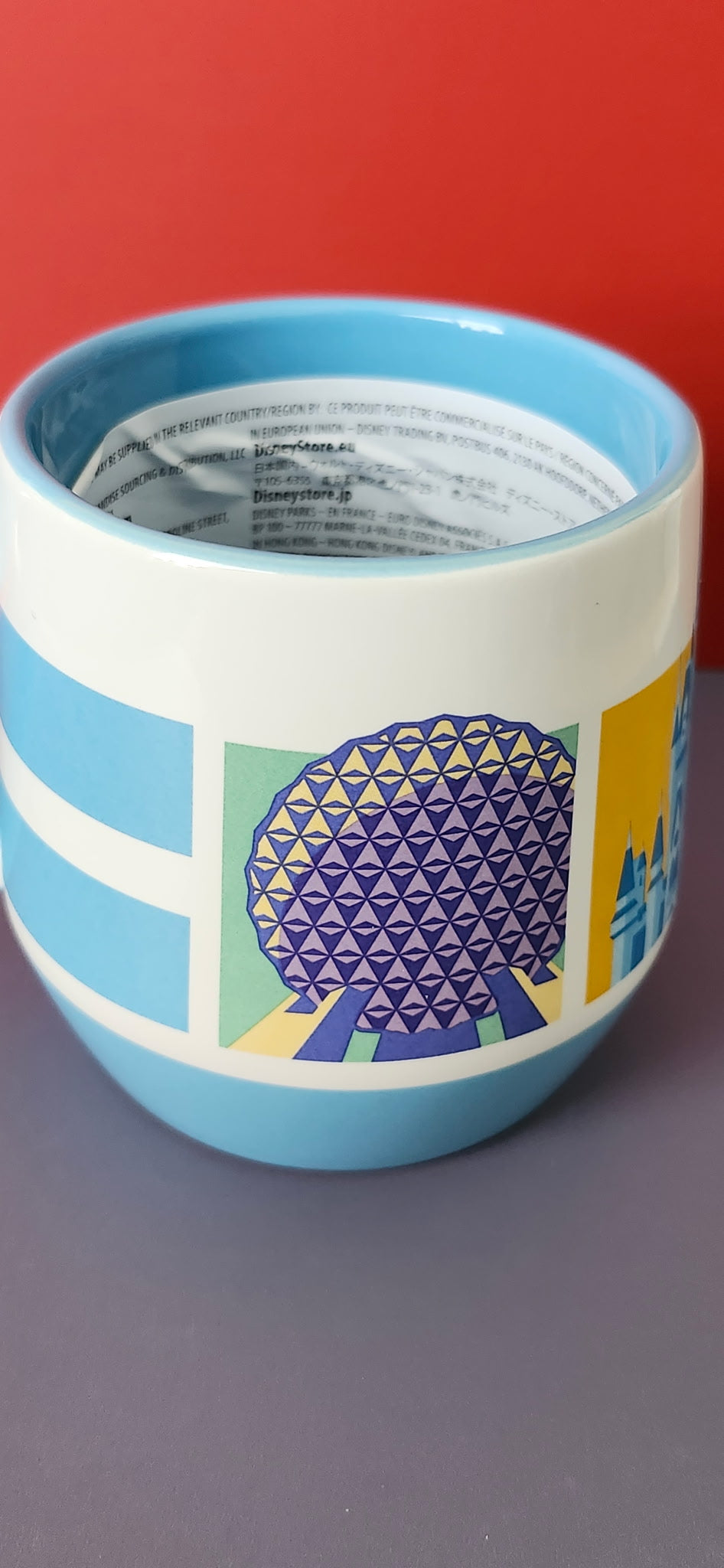 Walt Disney World Four Parks Icons Coffee Mug – 16 oz. Stoneware