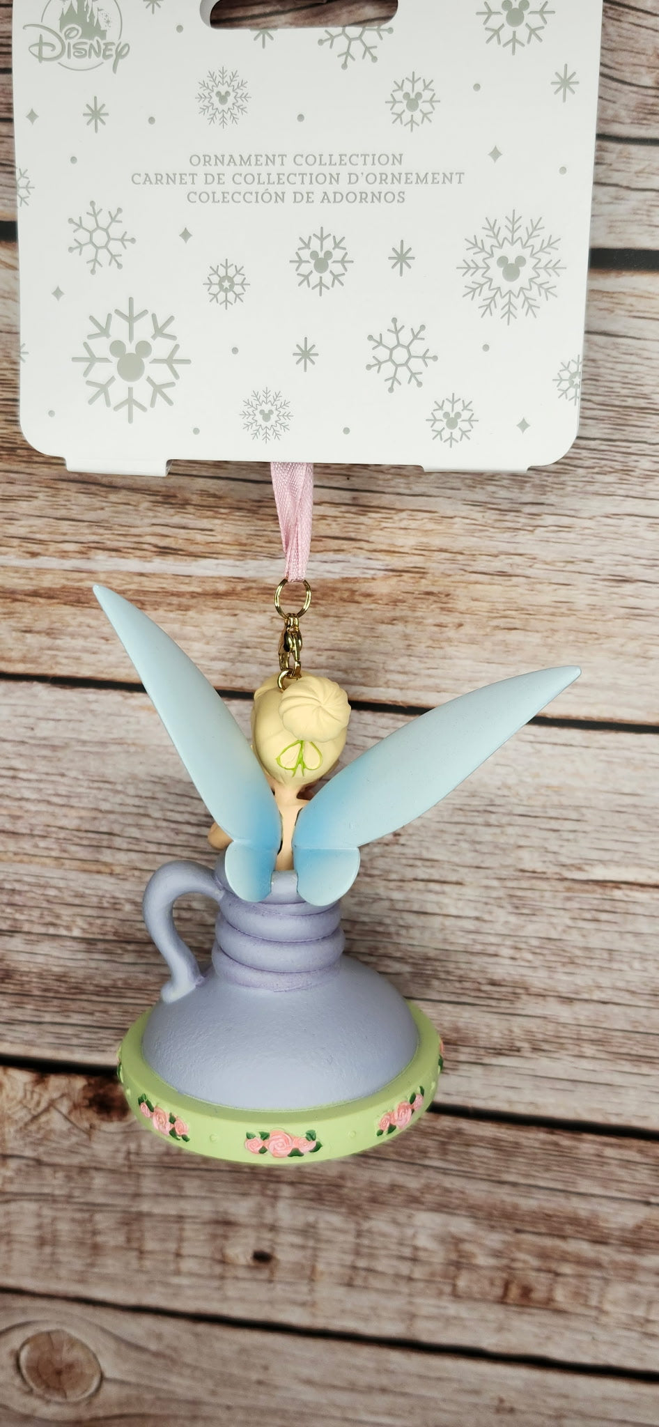 Disney Tinker Bell UK Pavilion EPCOT World Showcase Ornament NWT 4"