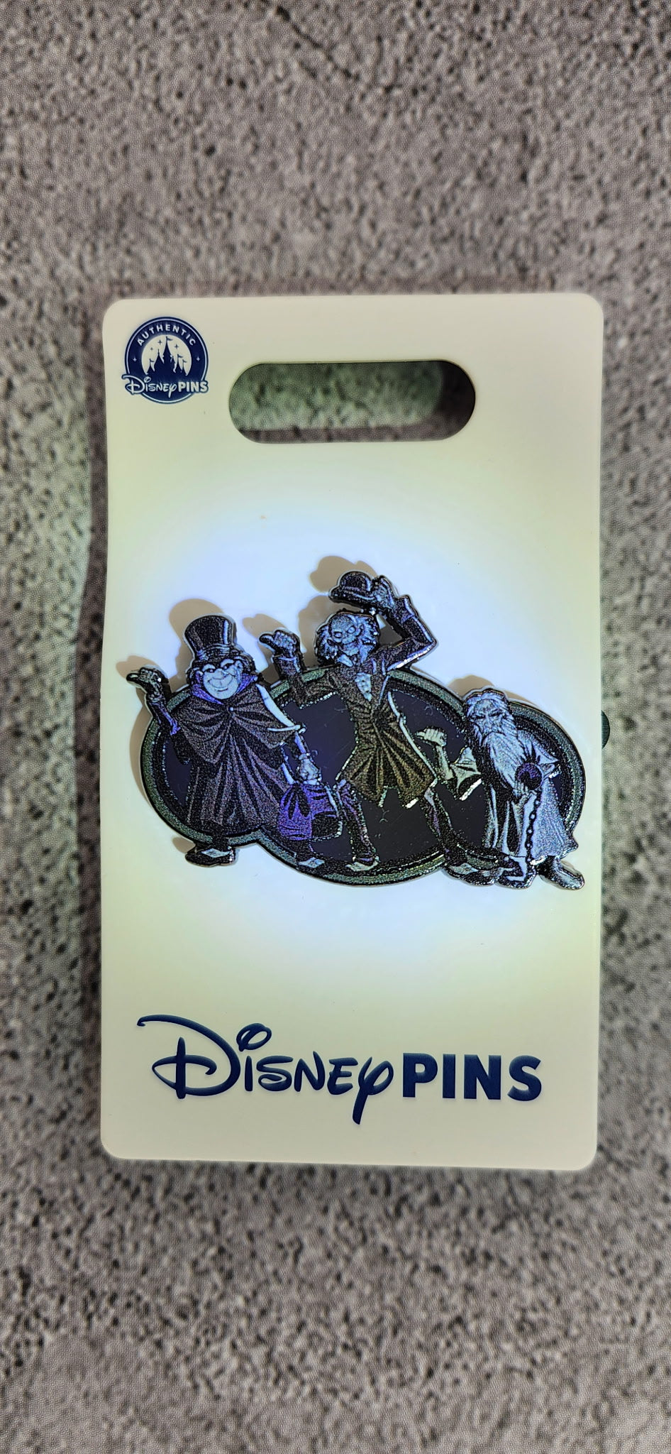 Disney Haunted Mansion Hitchhiking Ghosts Phineas Ezra Gus Pin NWT