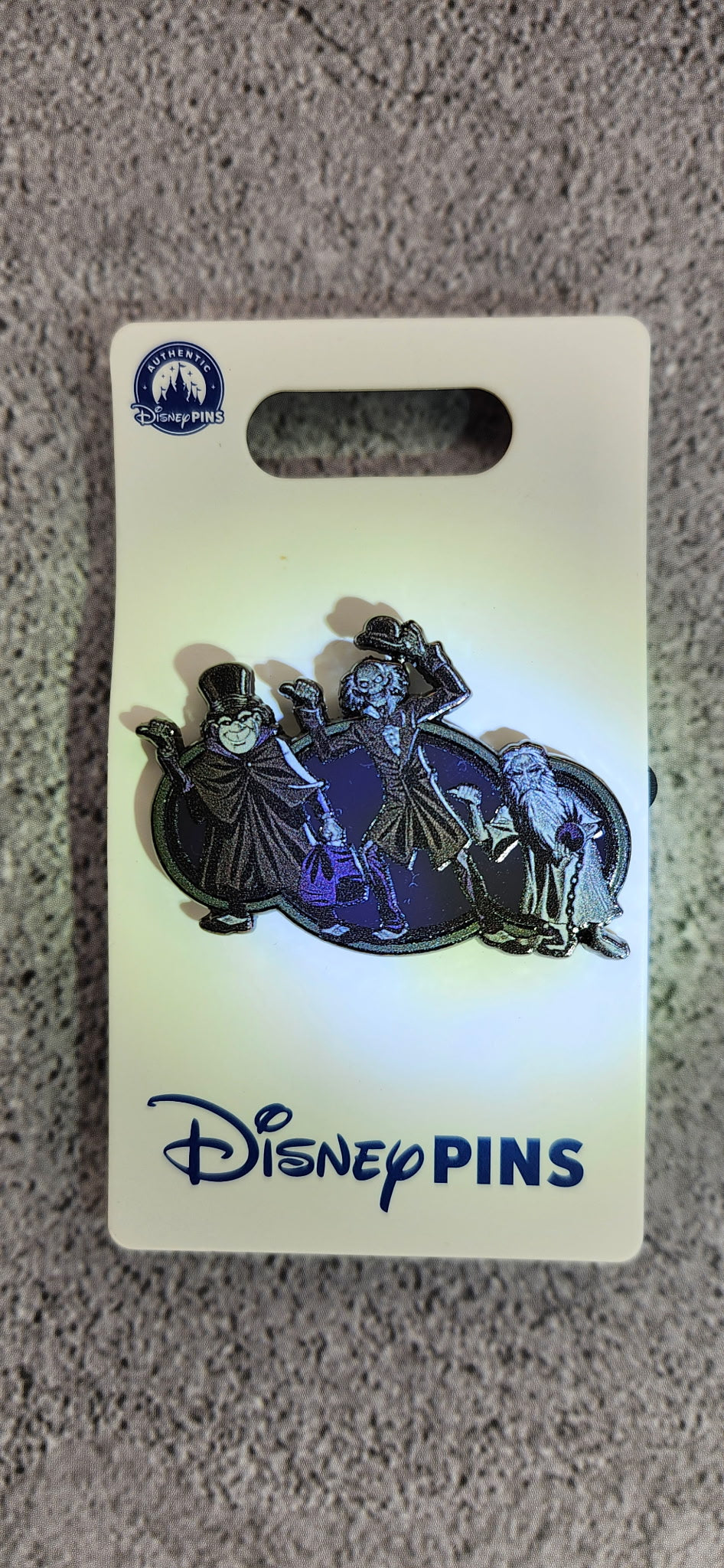 Disney Haunted Mansion Hitchhiking Ghosts Phineas Ezra Gus Pin NWT
