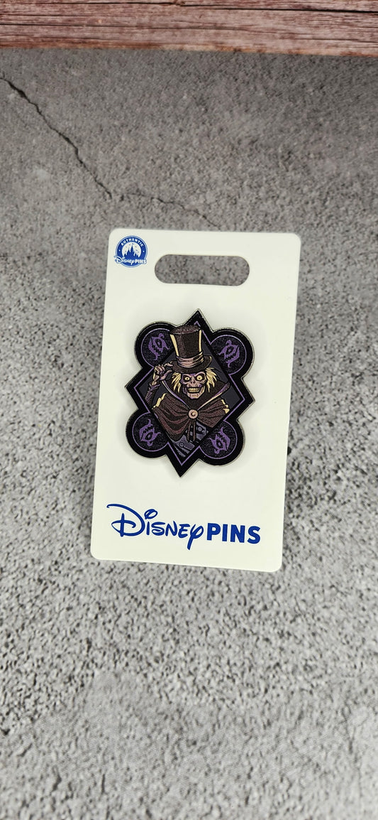 Disney Haunted Mansion Hatbox Ghost Trading Pin Authentic NWT