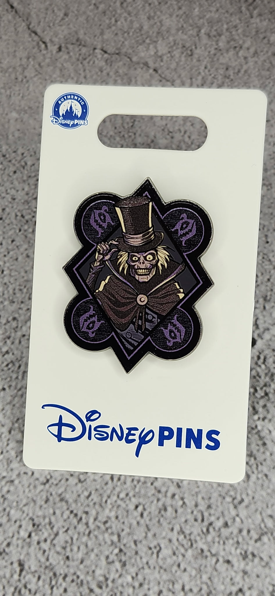 Disney Haunted Mansion Hatbox Ghost Trading Pin Authentic NWT