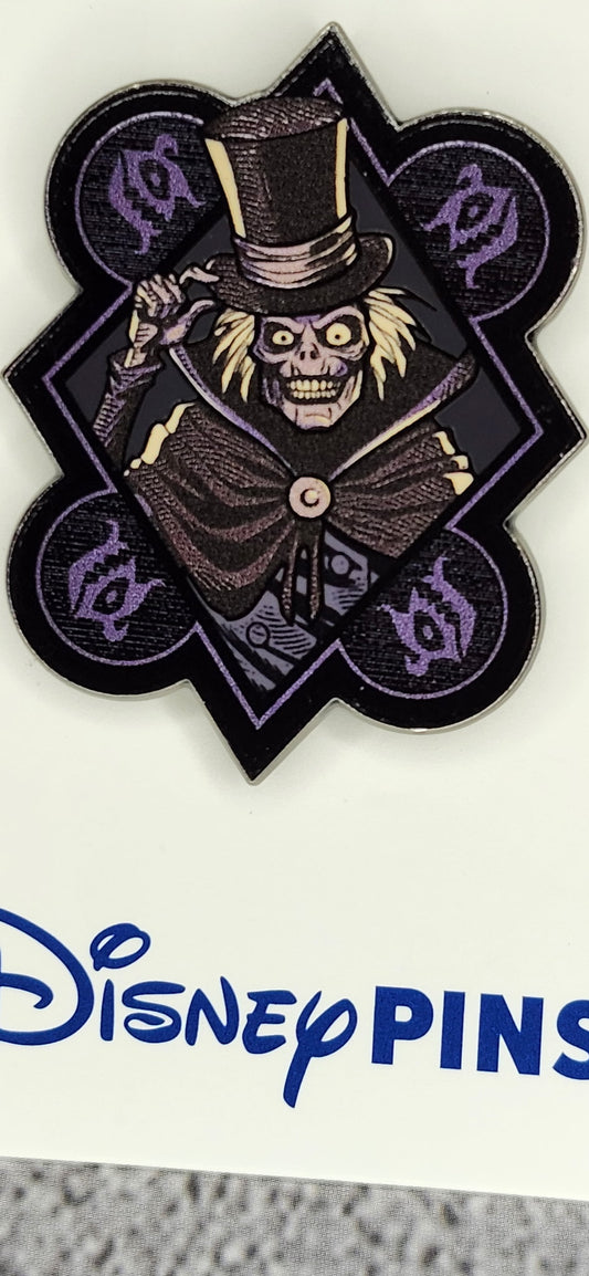 Disney Haunted Mansion Hatbox Ghost Trading Pin Authentic NWT