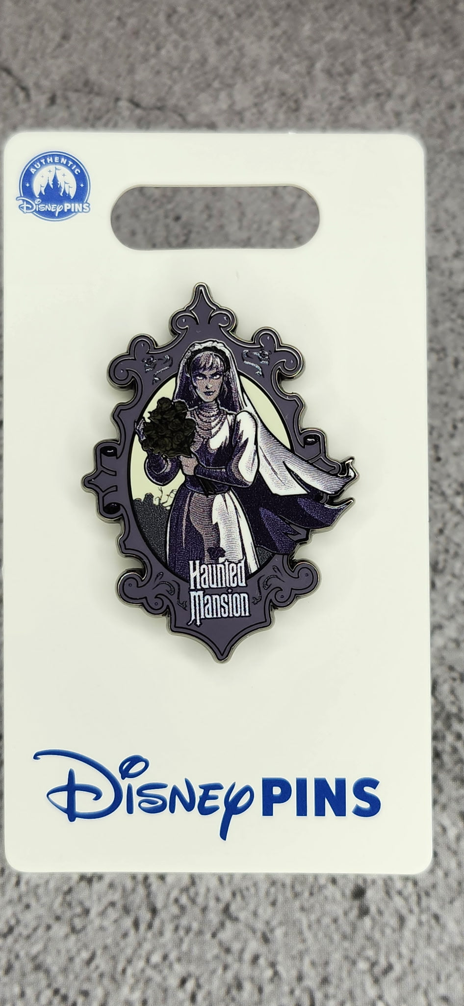 Disney Haunted Mansion The Bride Portrait Trading Pin NWT