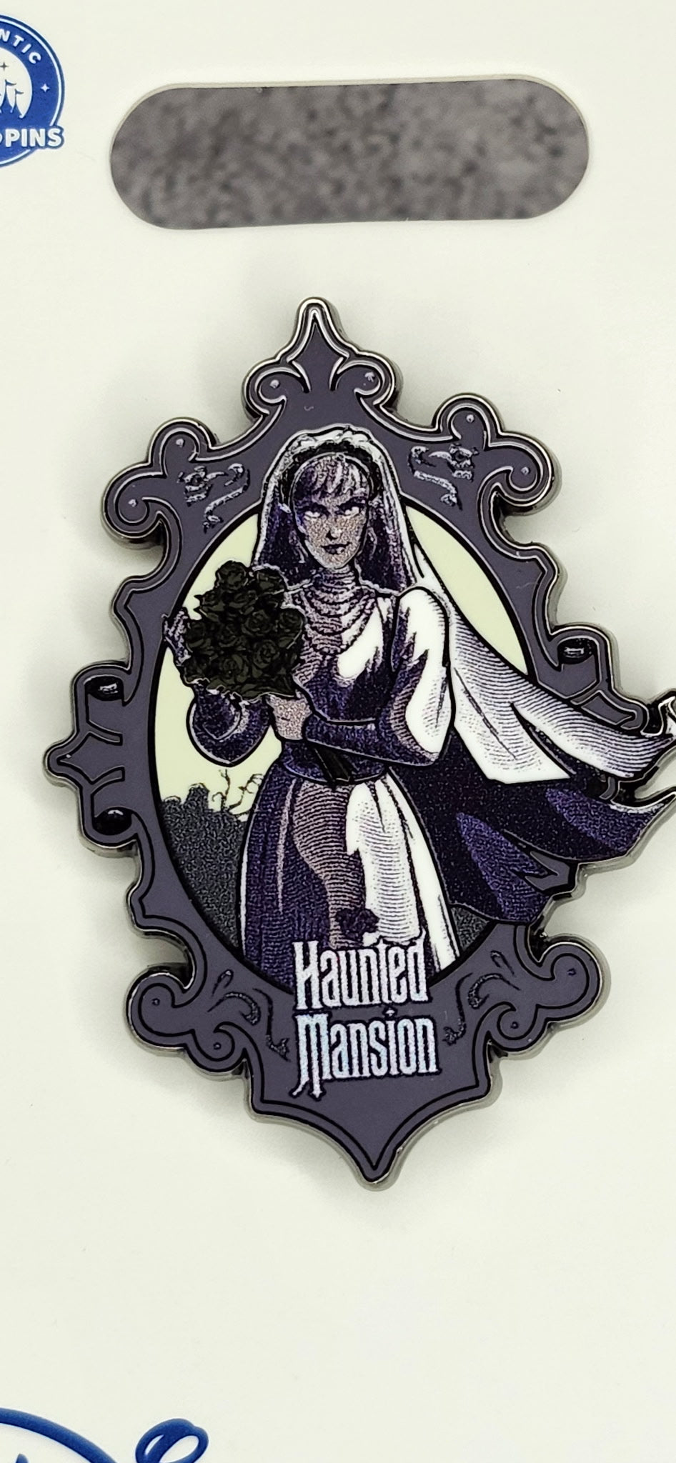 Disney Haunted Mansion The Bride Portrait Trading Pin NWT
