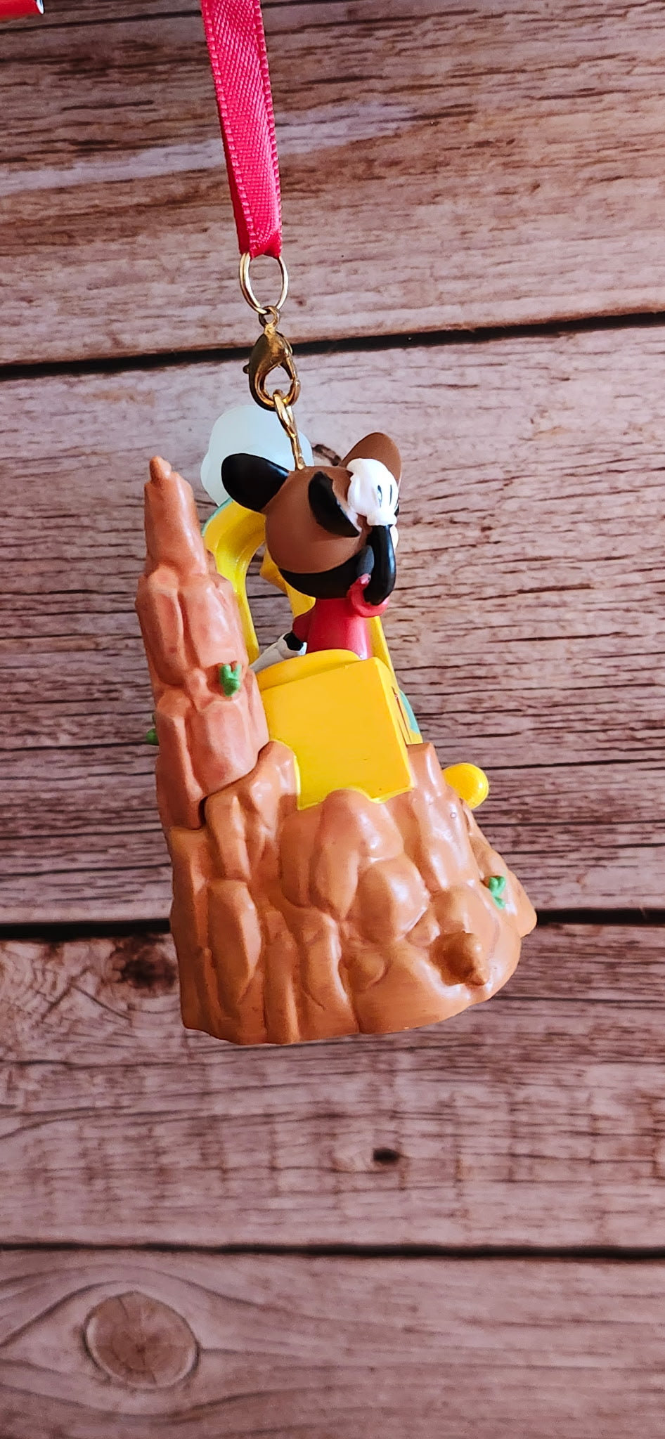 Disney Play In The Park Big Thunder Mountain Mickey Ornament NWT Frontierland
