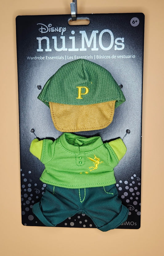 Disney nuiMOs Peter Pan Outfit Wardrobe Essentials NWT Tinker Bell Hat
