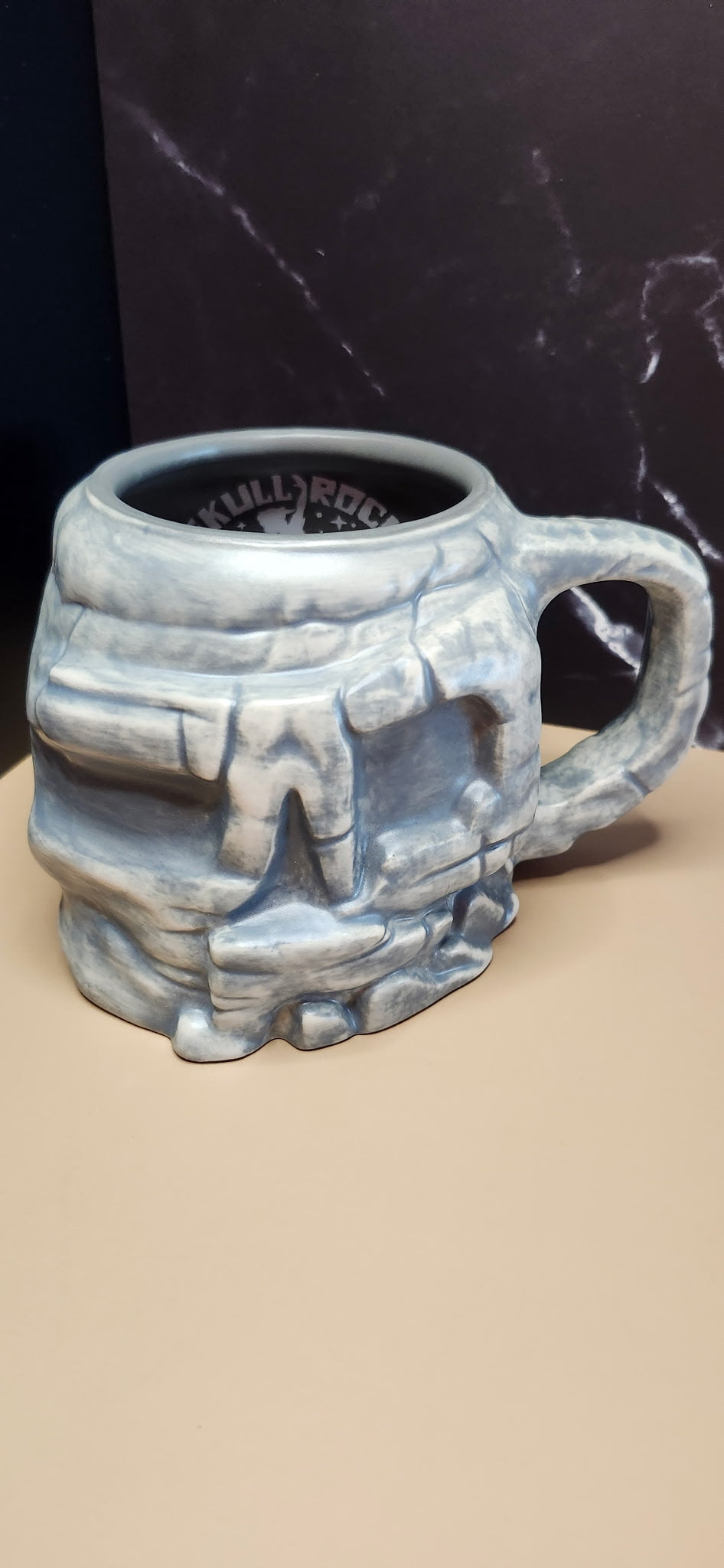 Disney Peter Pan Skull Rock Sculpted Mug 25oz Never Never Land NWT
