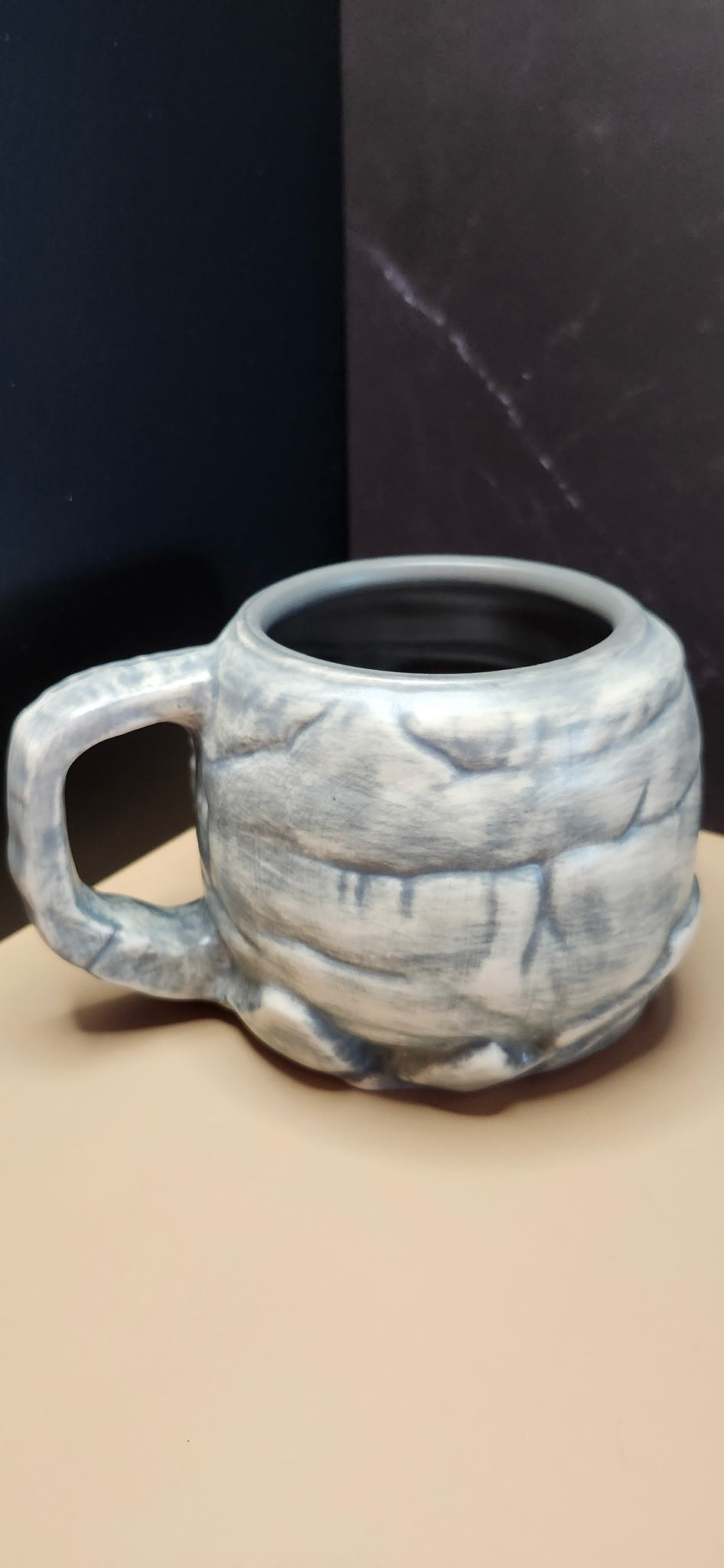 Disney Peter Pan Skull Rock Sculpted Mug 25oz Never Never Land NWT