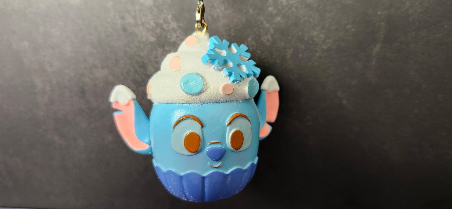 Disney Munchlings Snowflake Cupcake Stitch Ornament