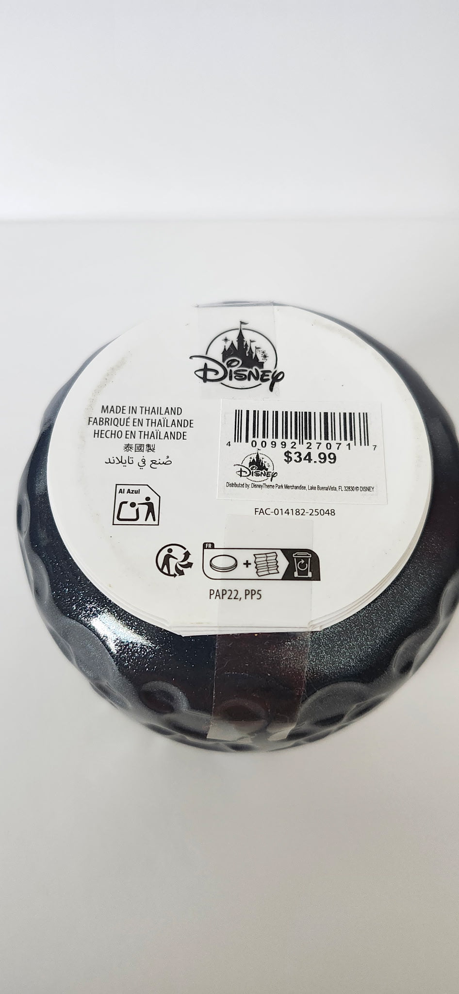Disney Mickey Mouse Stoneware Candle – Sandlewood Scent