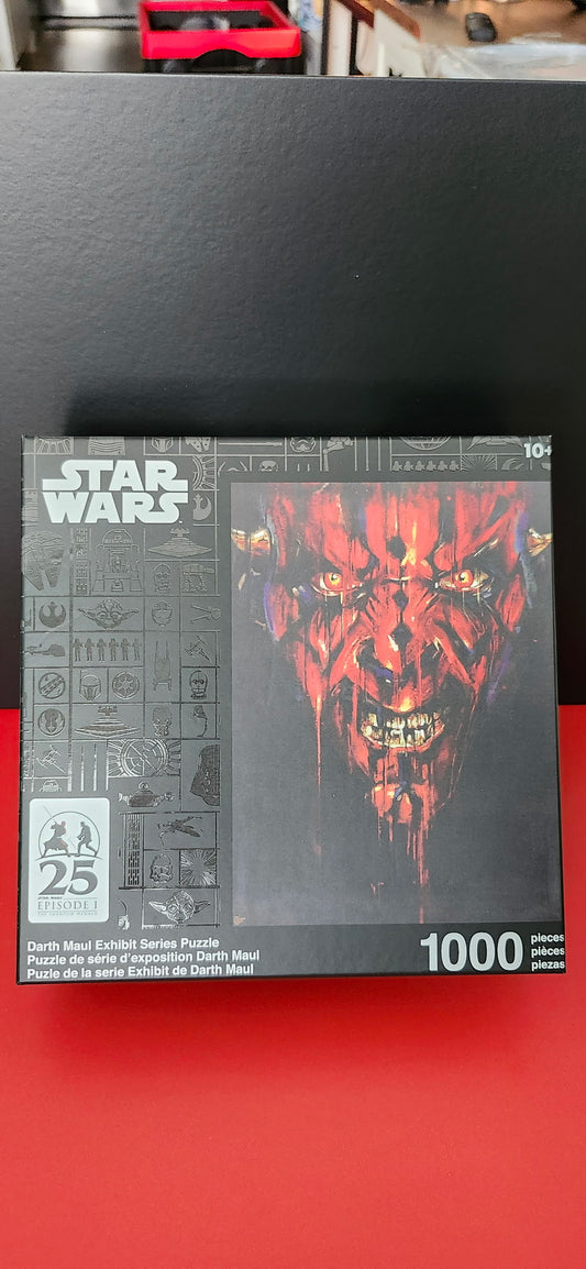 Disney Star Wars Darth Maul Exhibit Series 1000 Piece Puzzle Sealed