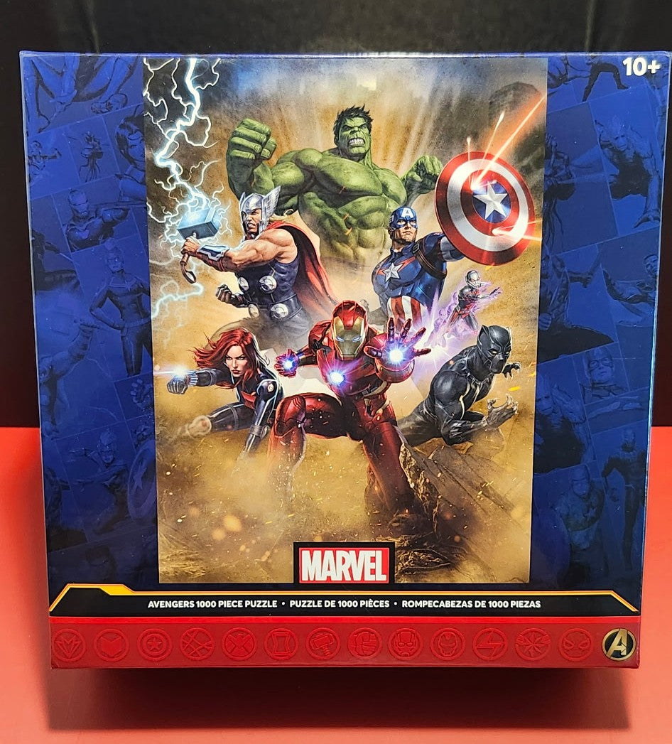Marvel Avengers 1000 Piece Jigsaw Puzzle Disney Store Exclusive New