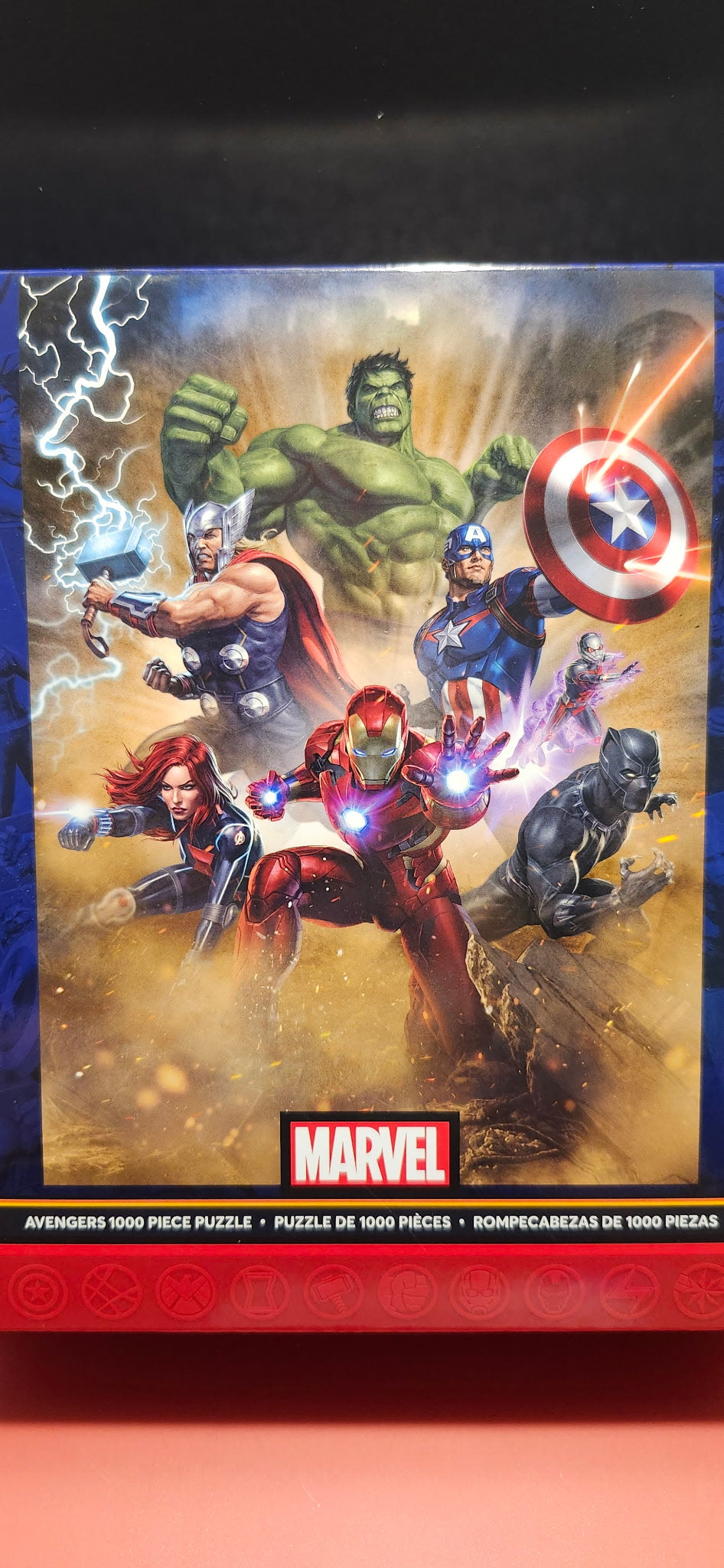 Marvel Avengers 1000 Piece Jigsaw Puzzle Disney Store Exclusive New