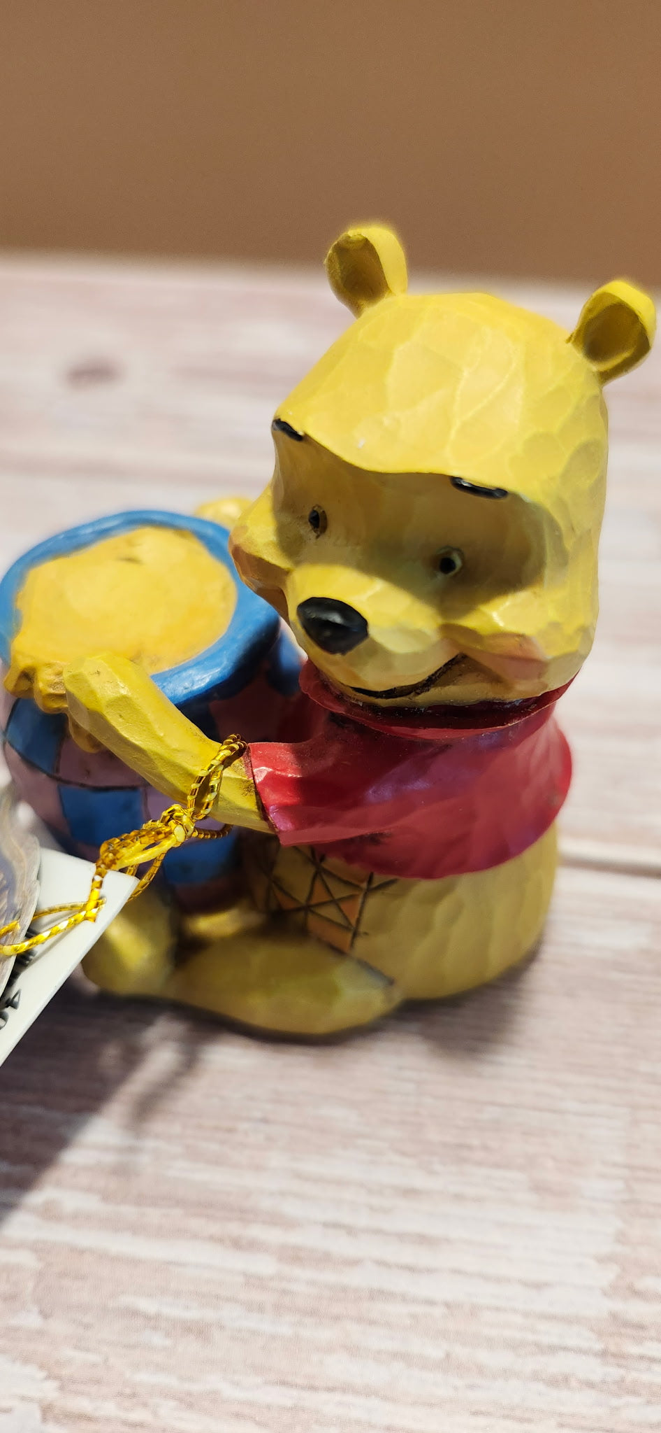 Jim Shore Disney Traditions Winnie the Pooh Honey Jar Mini Figurine NWT