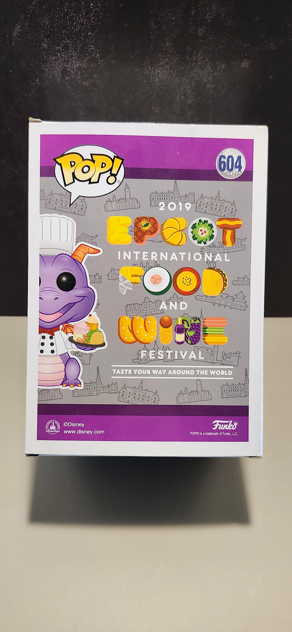 Funko Pop! Chef Figment #604 EPCOT Food & Wine Festival Disney Exclusive