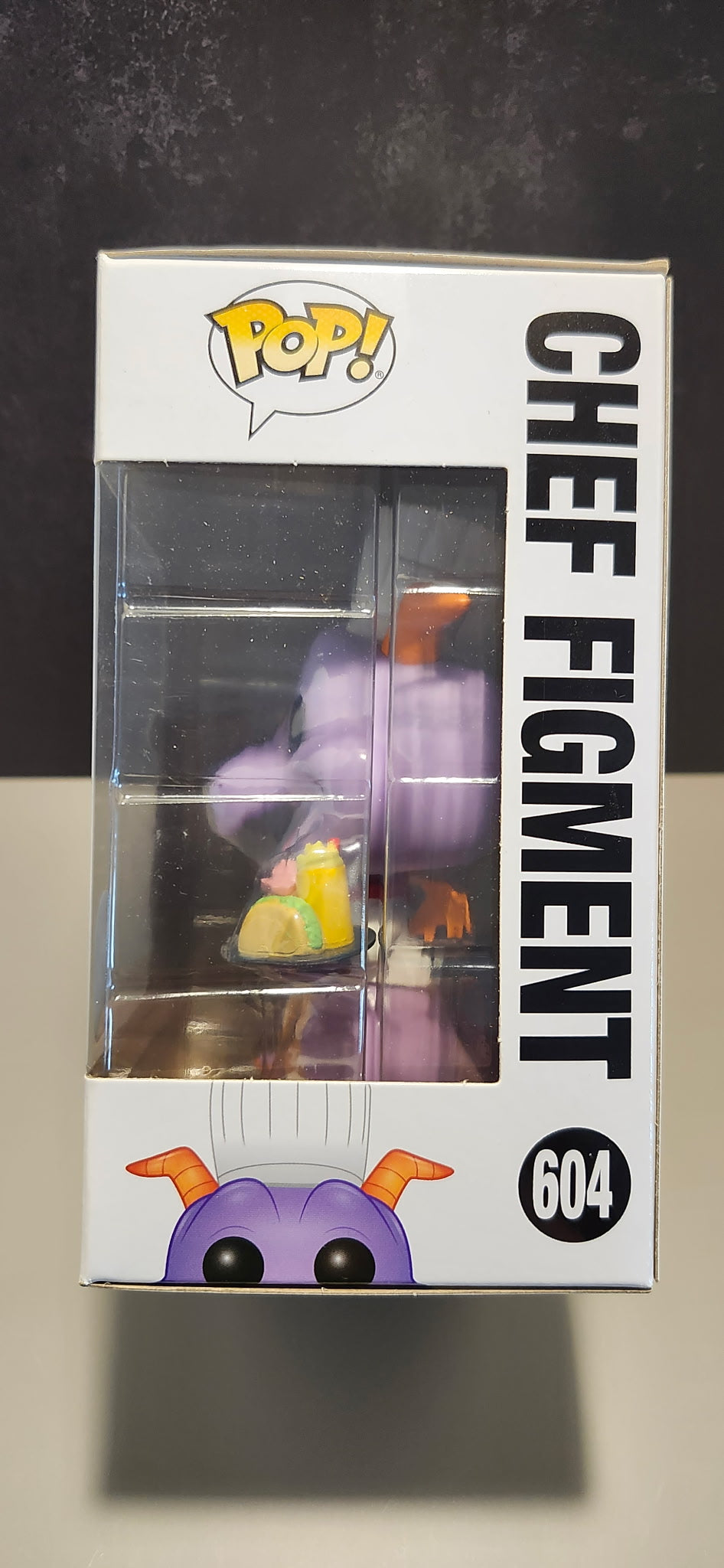Funko Pop! Chef Figment #604 EPCOT Food & Wine Festival Disney Exclusive