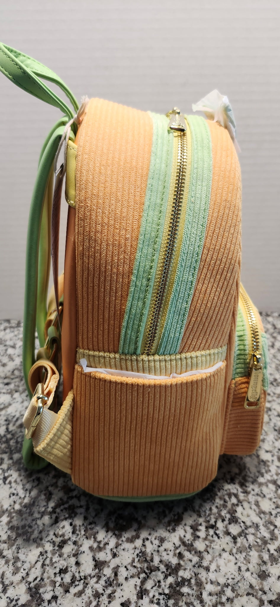Loungefly Disney Parks Orange Bird Corduroy Mini Backpack NWT