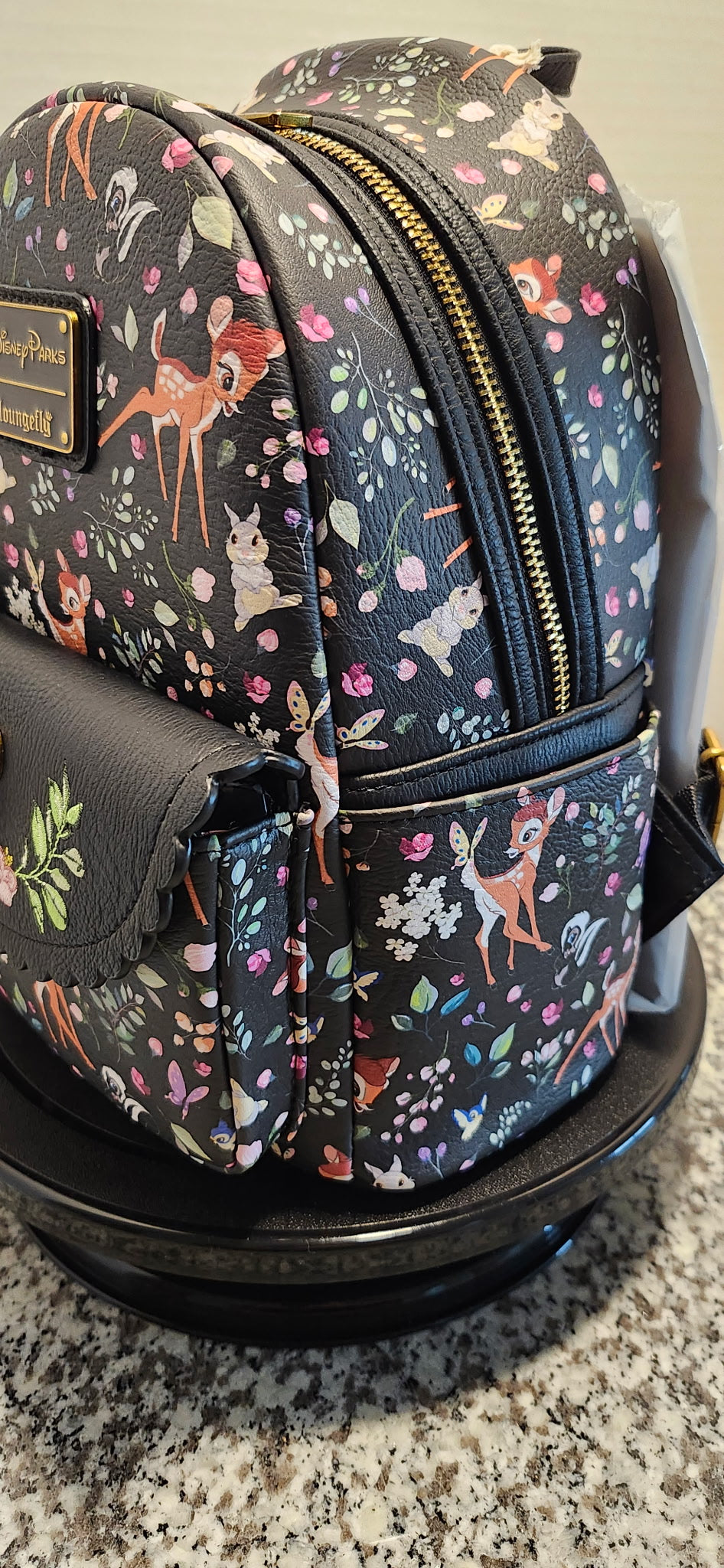 Loungefly Disney Parks Bambi Floral Mini Backpack NWT
