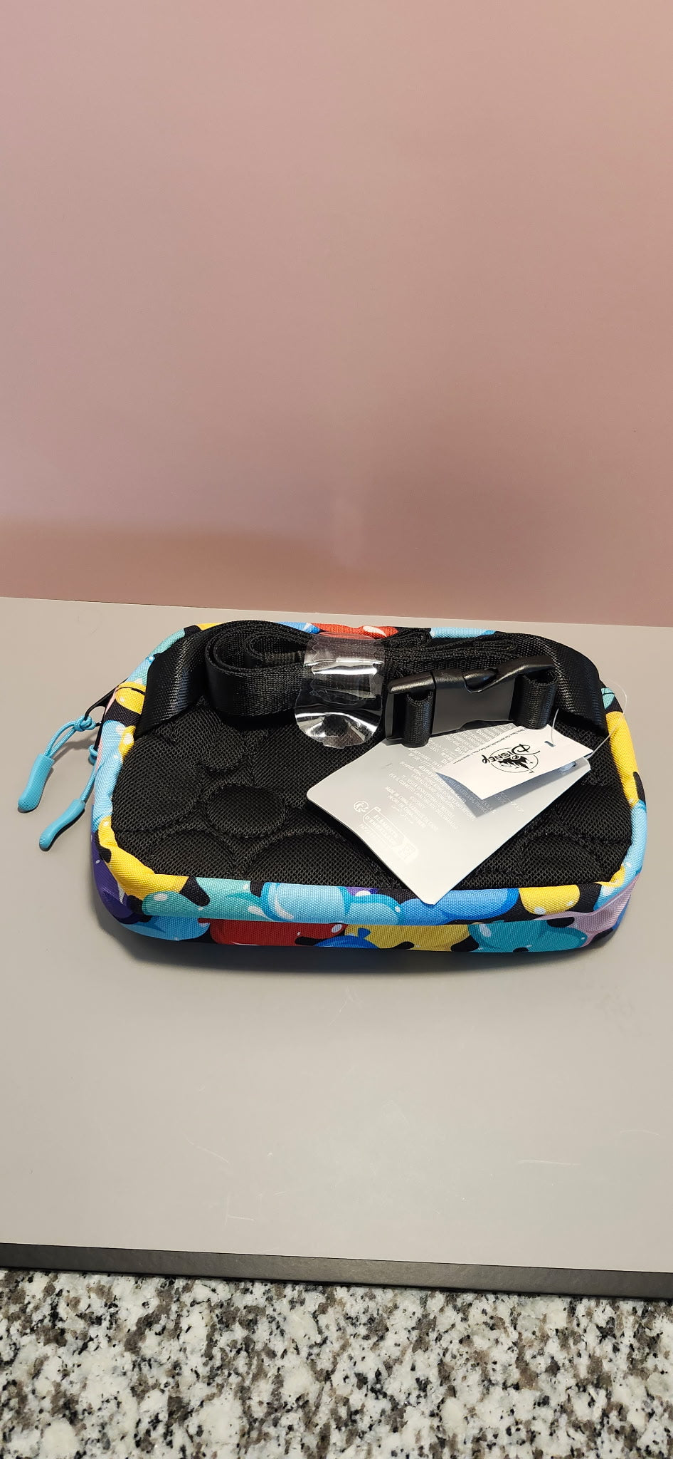 Disney Parks Mickey Balloon Print Fanny Pack Belt Bag NWT Colorful