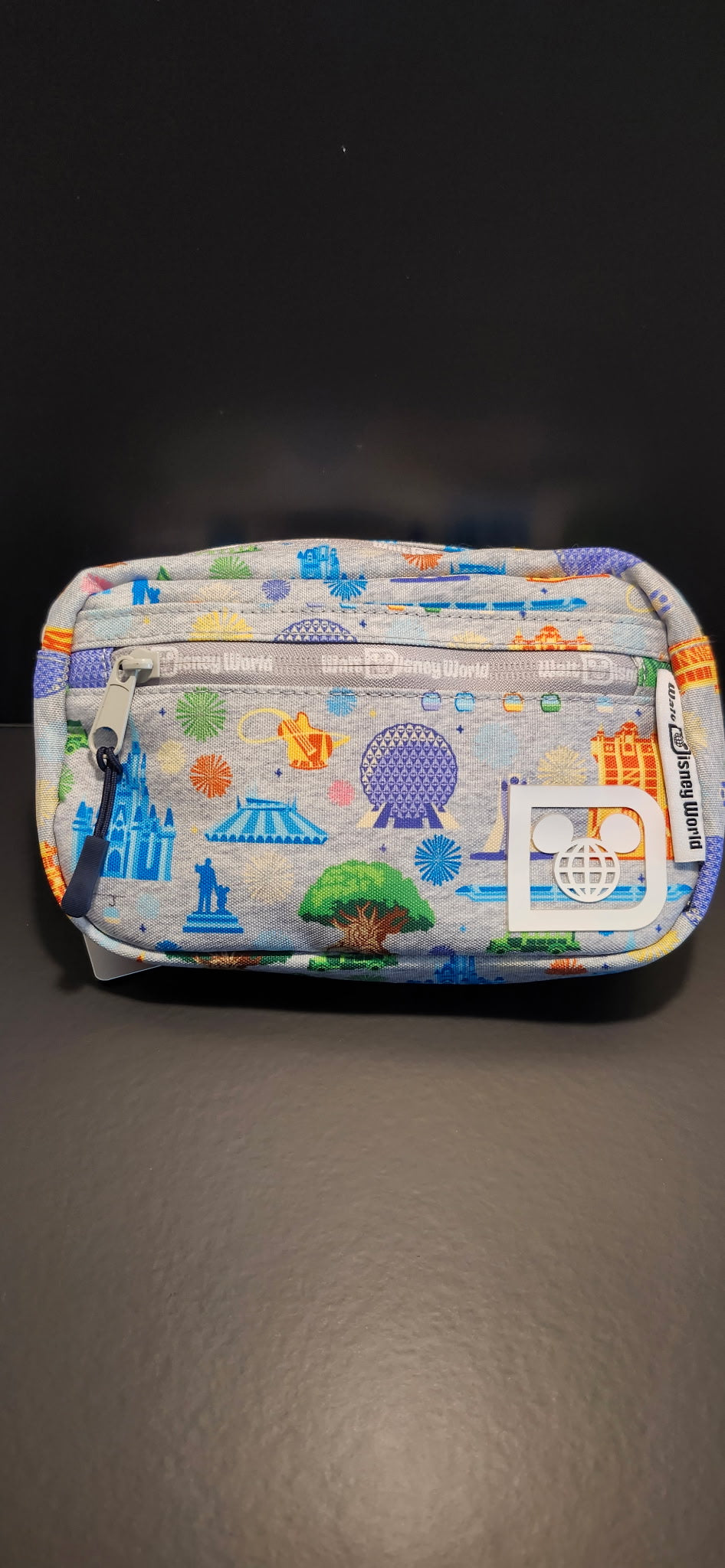 Disney World Parks Icon Retro Fanny Pack Belt Bag NWT Cinderella Castle
