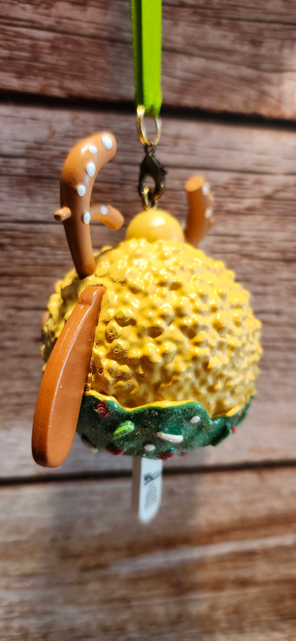Disney Munchlings Pluto Reindeer Rice Cereal Treat Christmas Ornament NWT