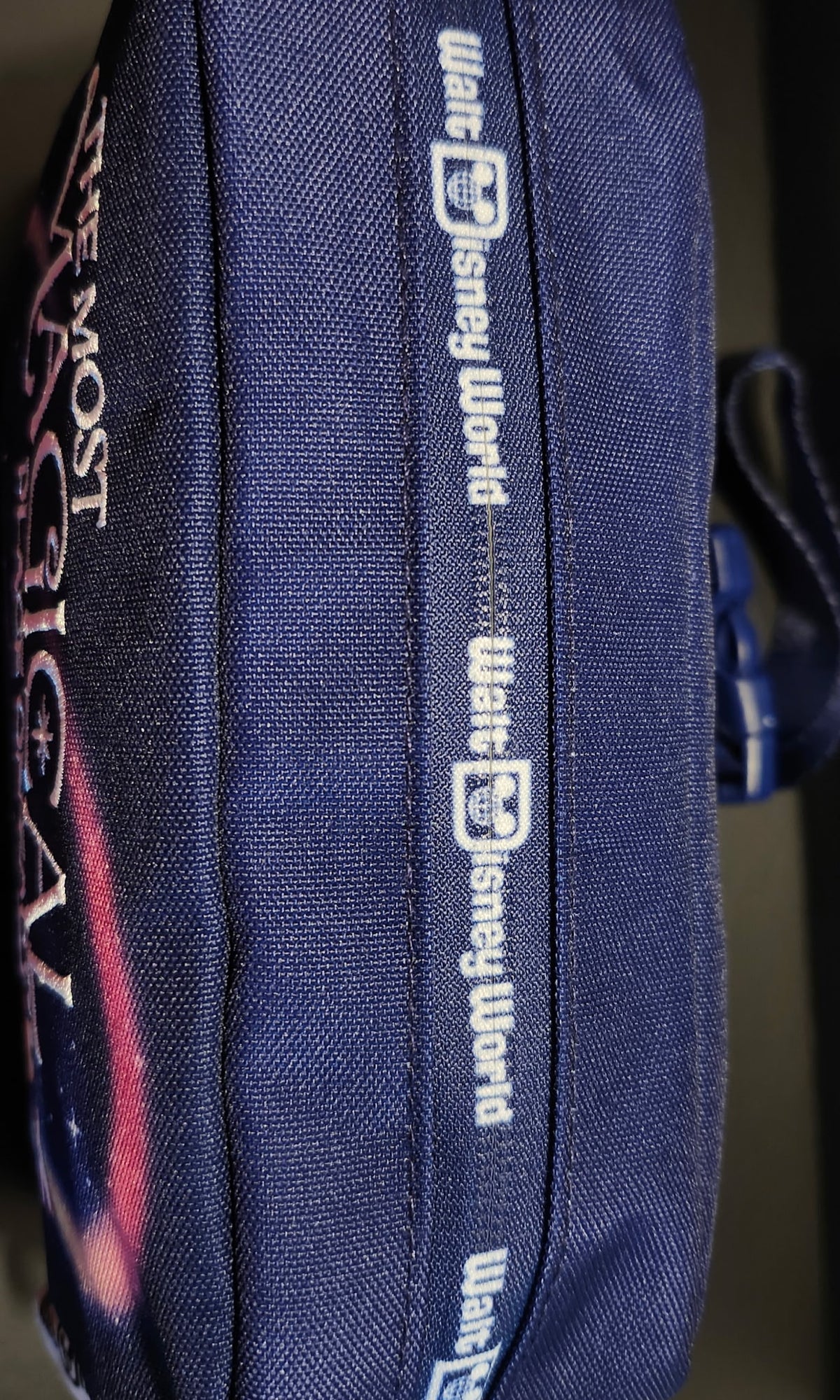 Walt Disney World Sorcerer Mickey Fanny Pack Belt Bag NWT Navy Blue