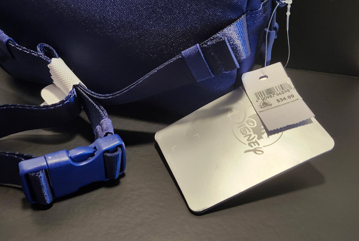 Walt Disney World Sorcerer Mickey Fanny Pack Belt Bag NWT Navy Blue
