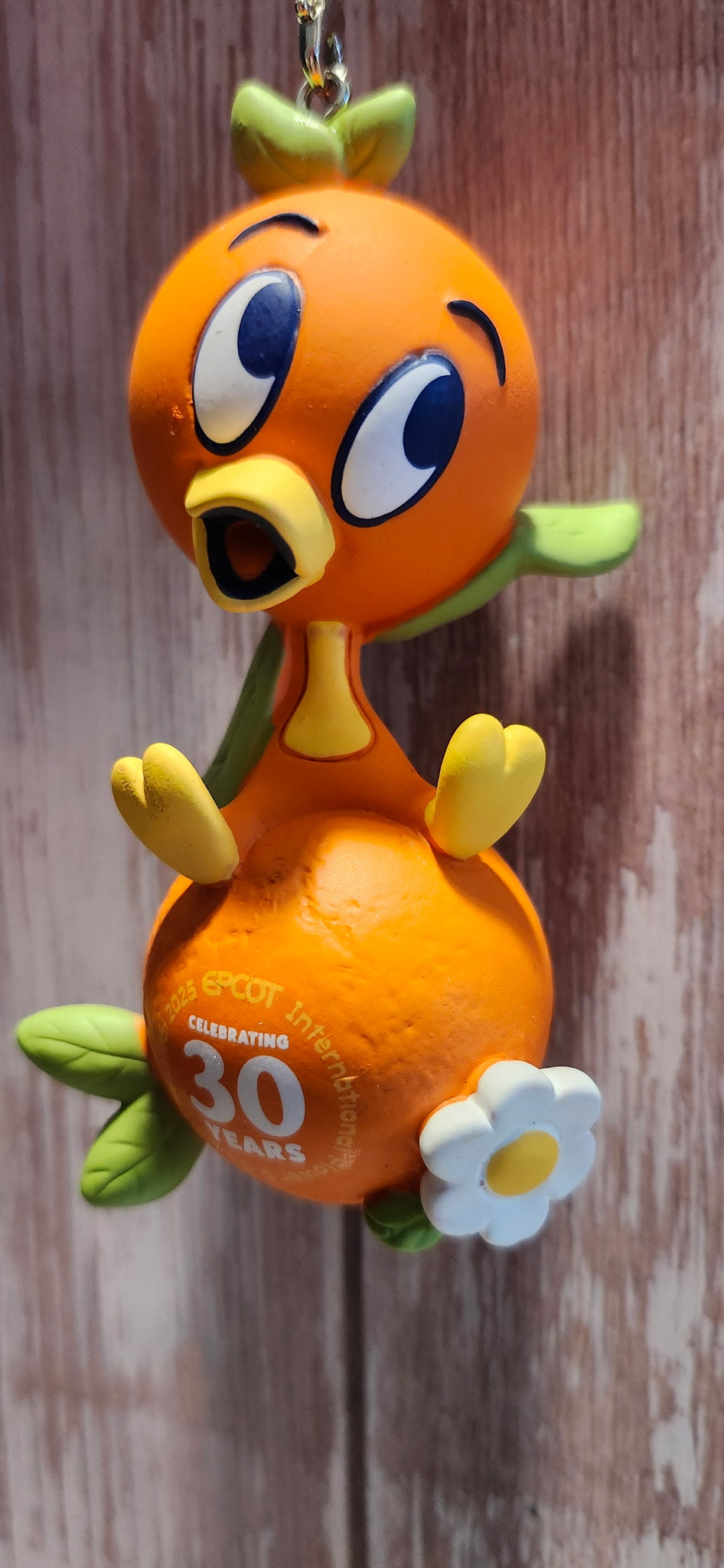 EPCOT Flower & Garden 2025 Festival Ornament - Orange Bird