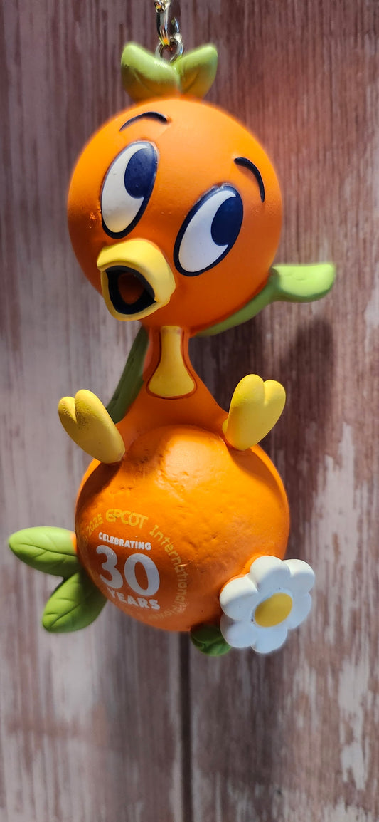 EPCOT Flower & Garden 2025 Festival Ornament - Orange Bird
