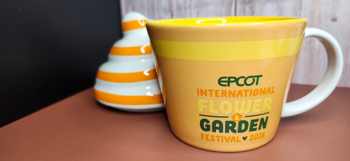 Disney EPCOT Flower & Garden Festival 2026 Orange Bird Mug w/ Lid NWT