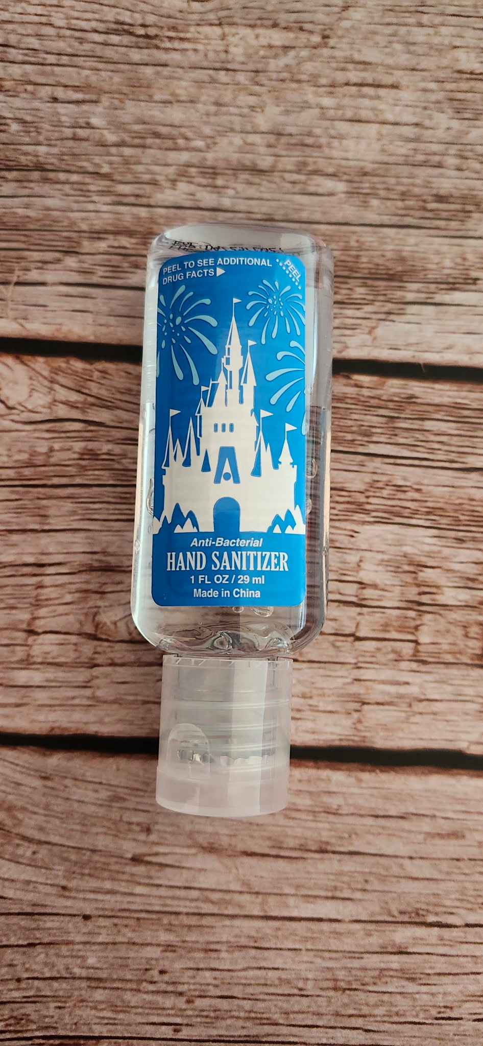 Disney Parks Pinocchio Hand Sanitizer Holder Keychain w/ Sanitizer NWT