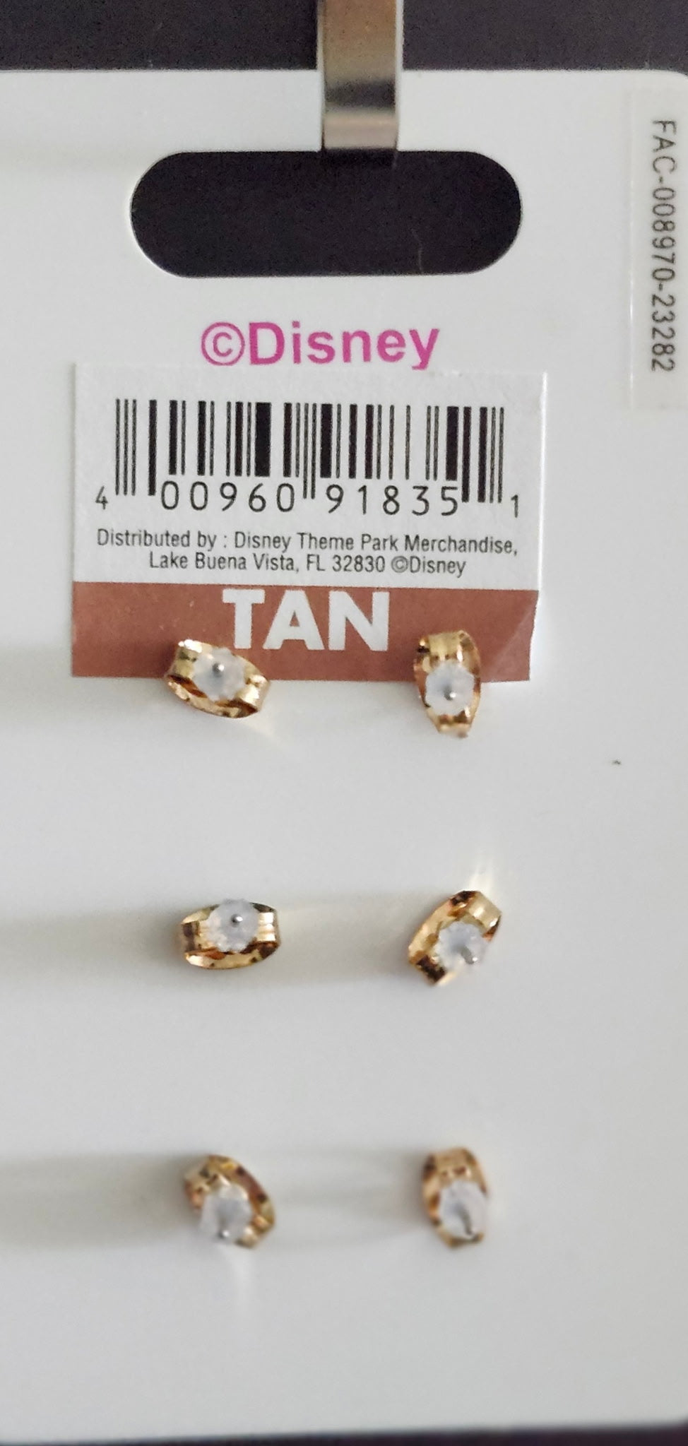 Disney Wish Movie 3 Pair Earring Set Asha Valentino Star Disney Parks NWT